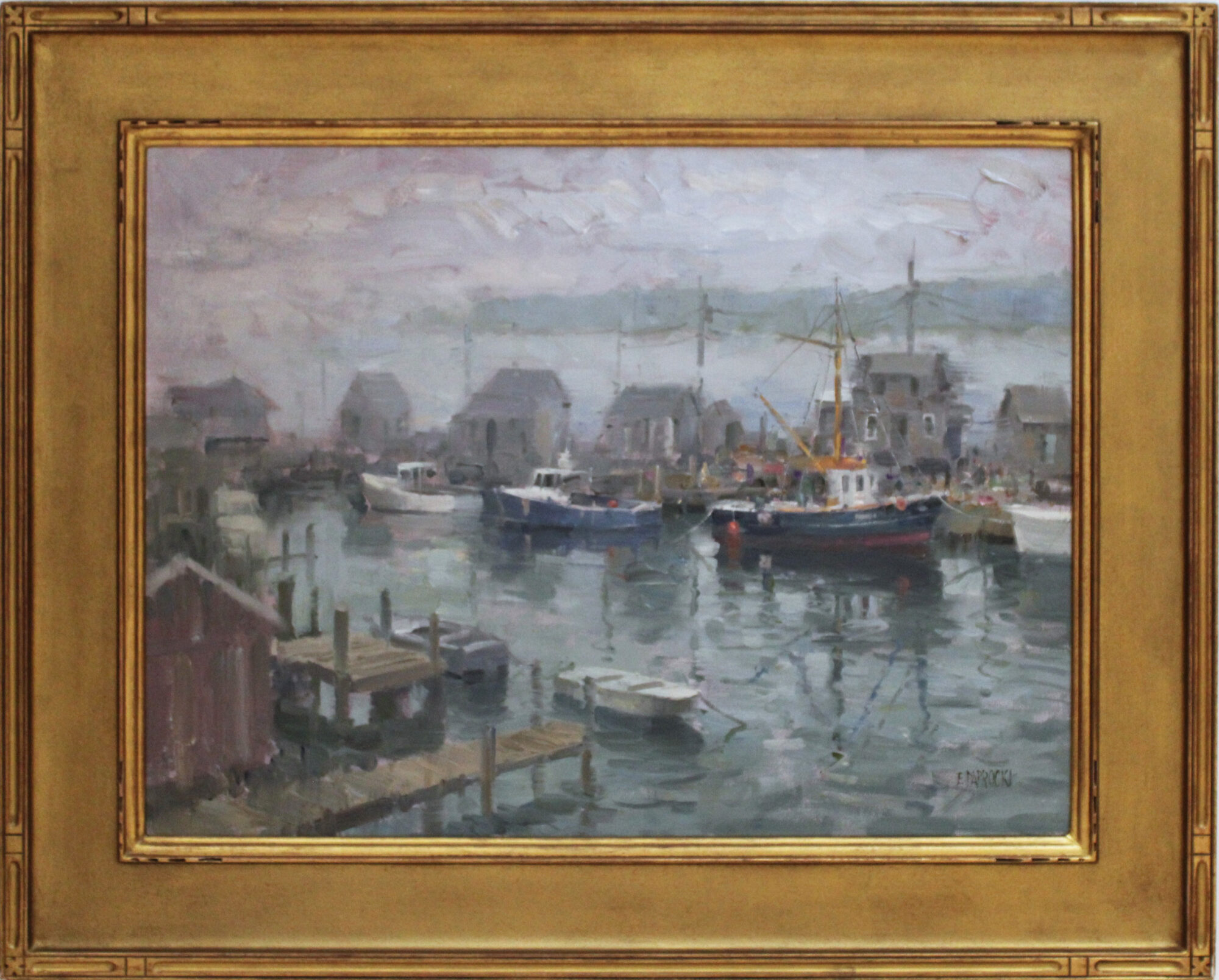 Foggy Morning, Menemsha Harbor