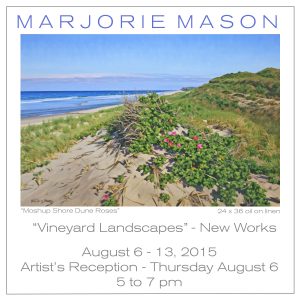 Vineyard Landscapes – New works by Marjorie Mason